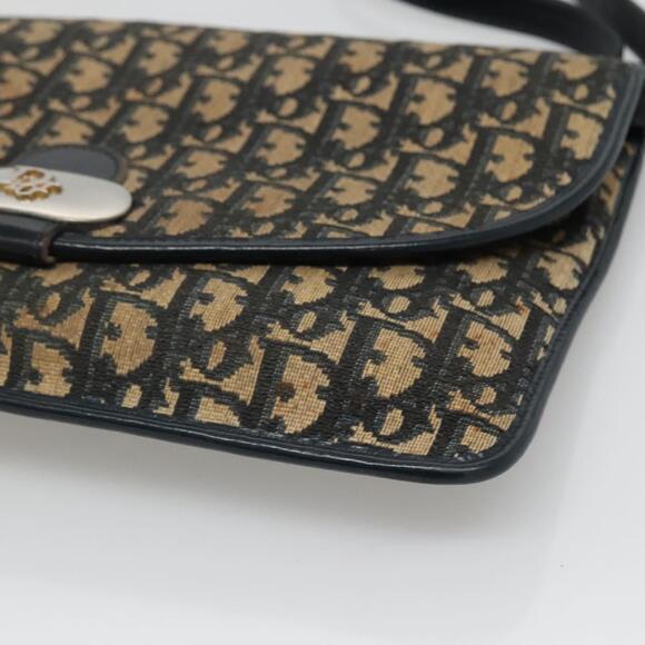 DIOR Trotter Canvas Shoulder Bag Navy - Picture 9 of 16